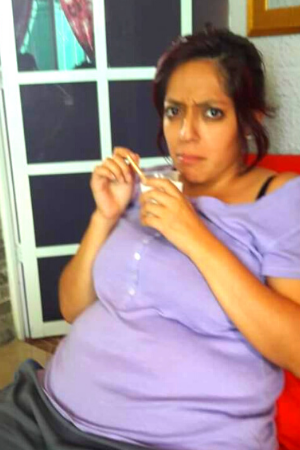 mujer obesa