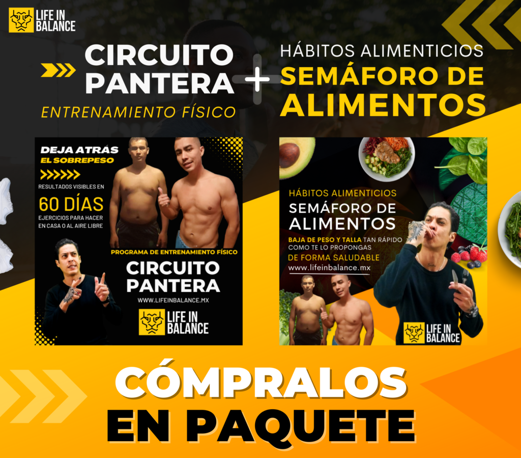 paquete de alimentación y actividad física