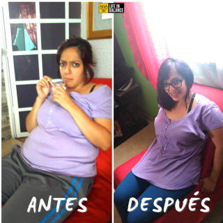 mujer baja de peso con life in balance mx